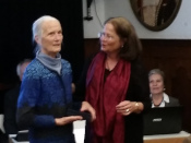 Frau Dr. Eva Madelung mit Frau Dr. Wachendorff