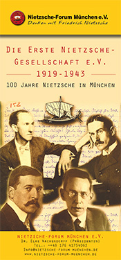 Flyer 100 Jahre Nietzsche in München